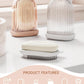 Waterproof 2-in-1 Soap Dish With Lid Soap Storage Box