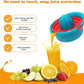 The Plastic Hand Press Juicer